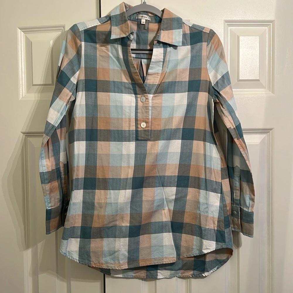 Tyler Boe Collared Tunic Shirt